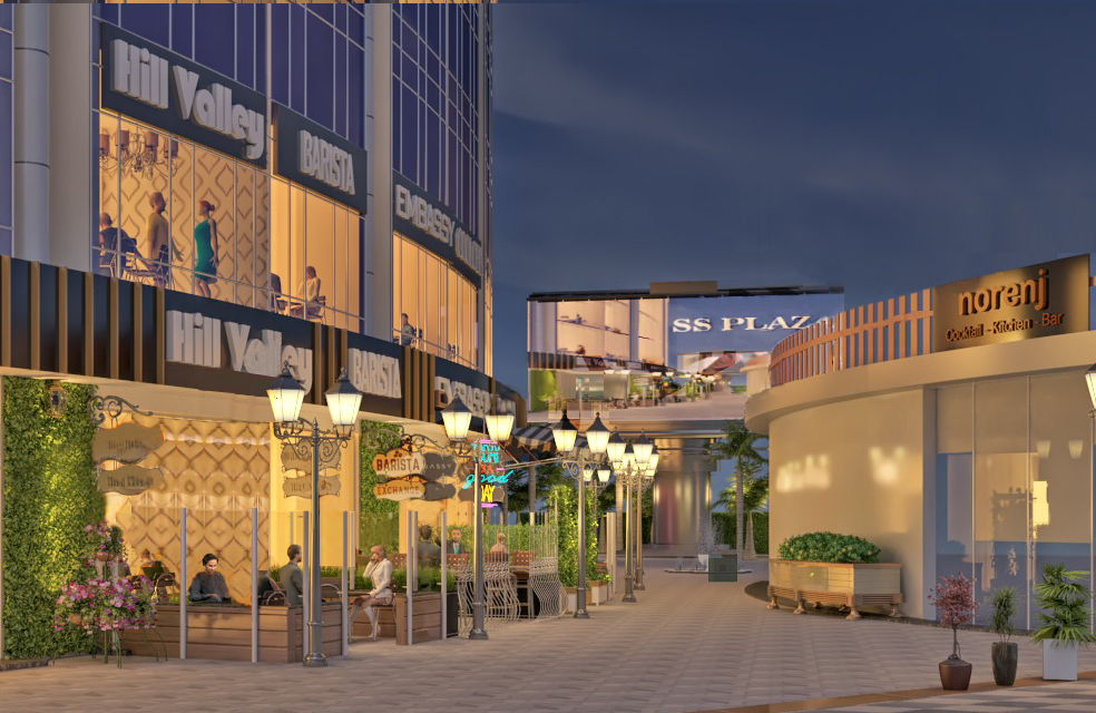 Retail and hospitality destination